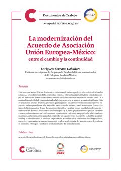 La moderización del Acuerdo de Asociación UE – México: entre el cambio y la continuidad