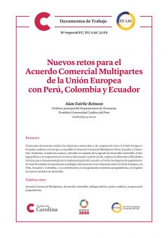 Nuevos retos para el Acuerdo Comercial Multipartes de la UE con Perú, Colombia y Ecuador