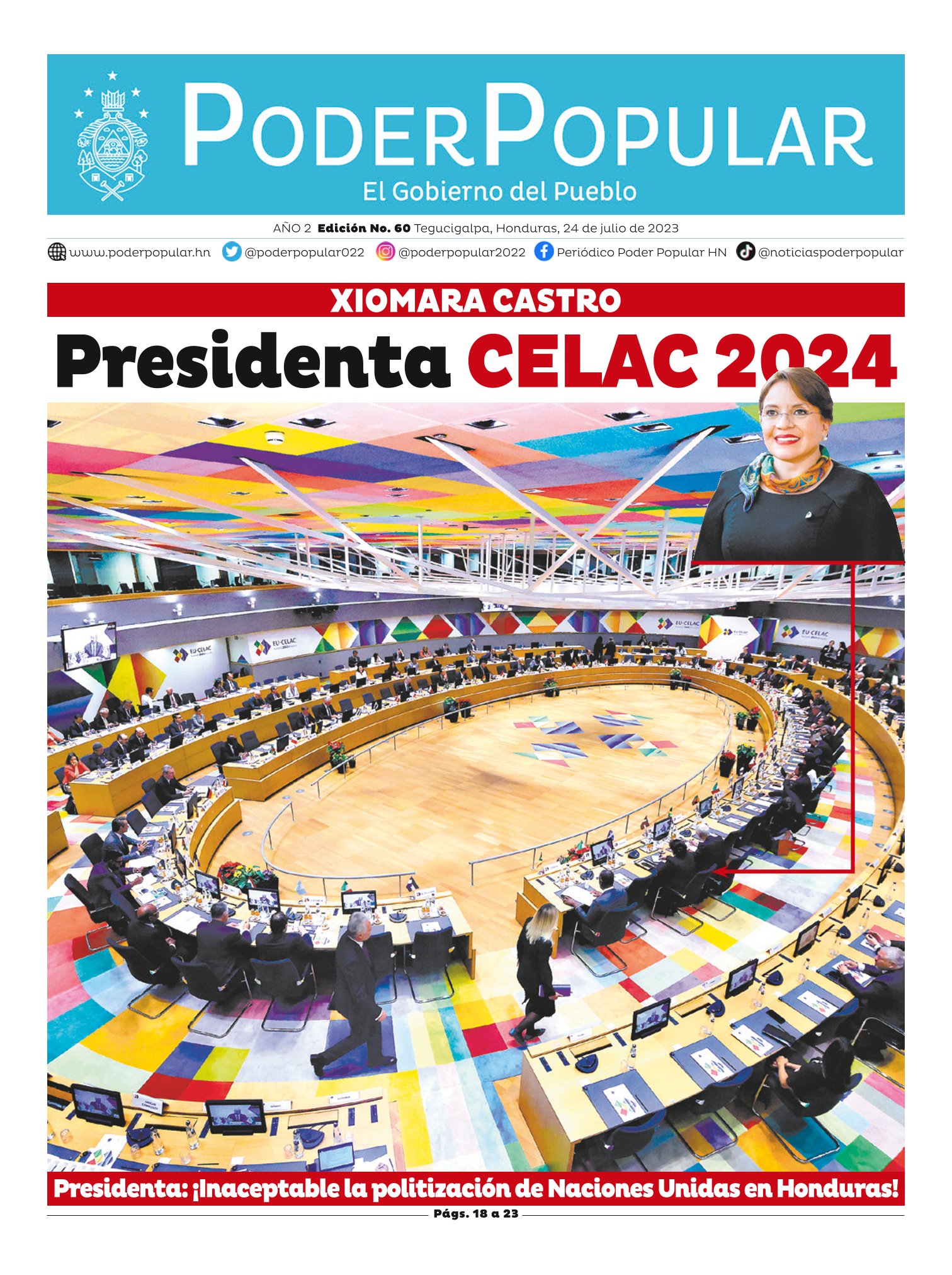 Presidencia de Honduras de la CELAC 2024