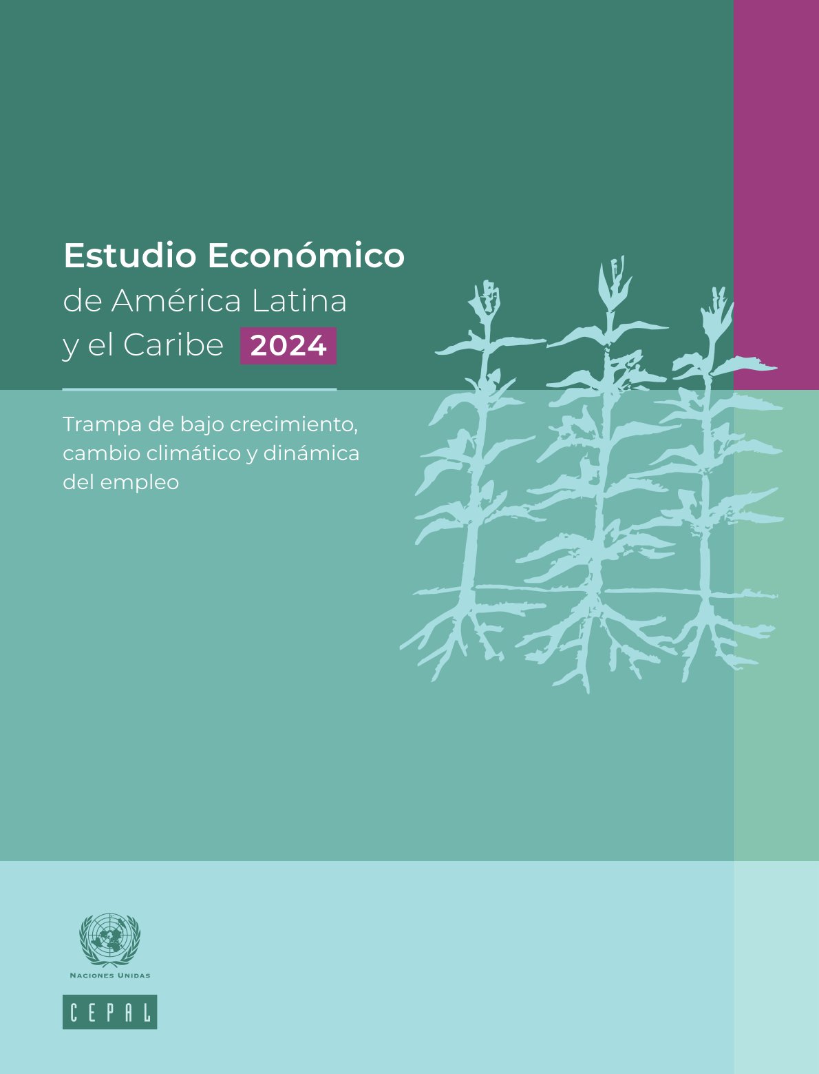 Estudio económico de ALC 2024: trampa de bajo crecimiento…, CEPAL.