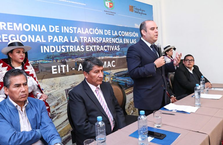 MEM promueve transparencia de aportes de las industrias extractivas en Apurímac
