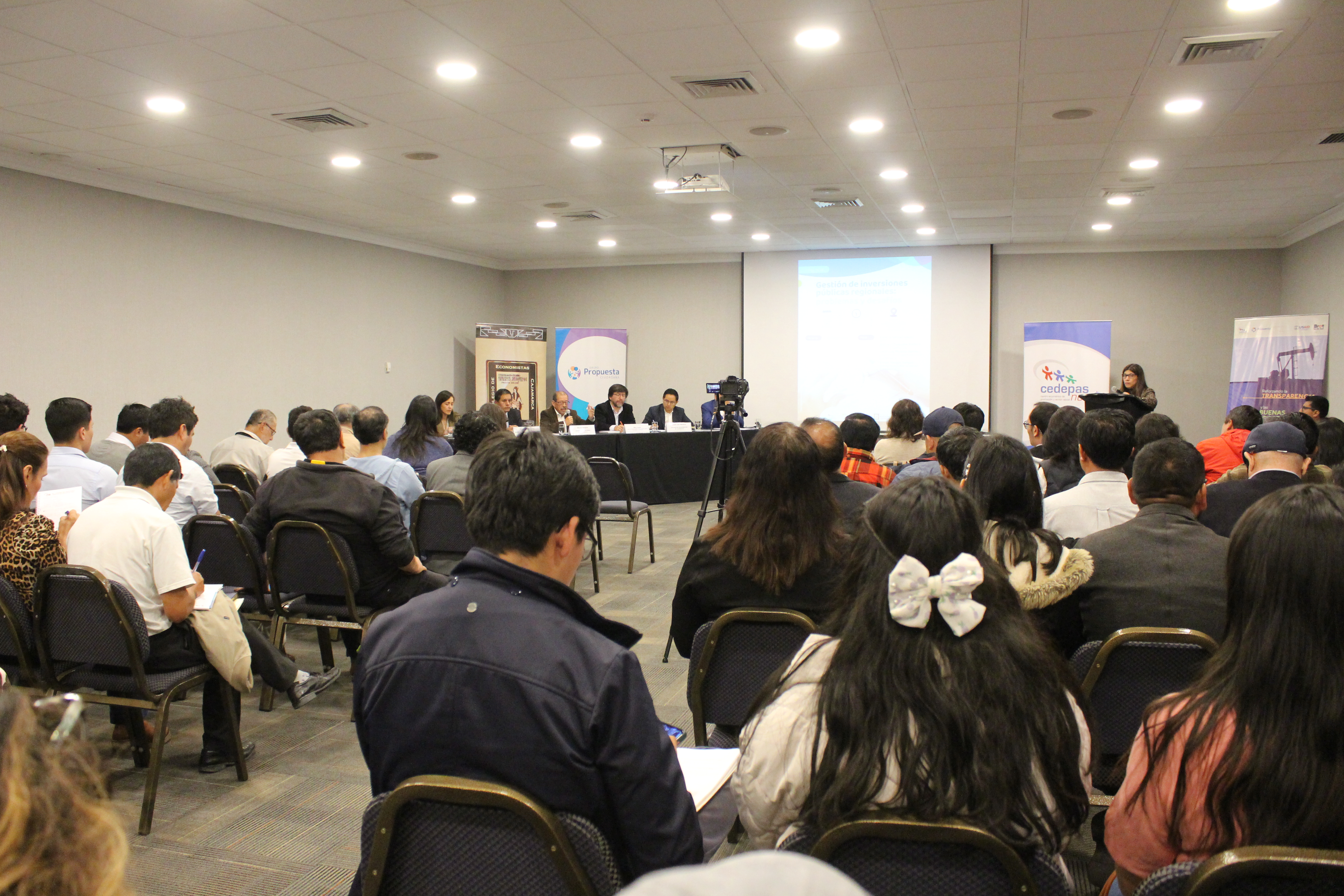 Foro de inversiones públicas revela soluciones clave para impulsar el desarrollo regional en Cajamarca